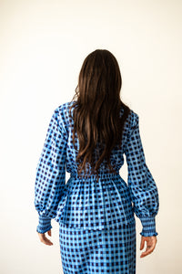 Nona blouse, tapiz print "De Loreta"